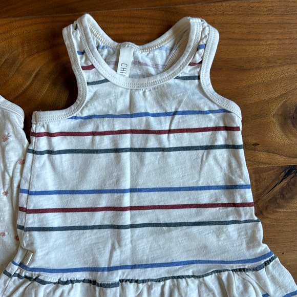 CHILDHOODS CLOTHING Toddler Girls Twirly Tank ruffle Dress / 2T 2-pack - Picture 3 of 7